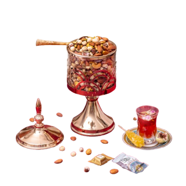شکلات‌خوری دایره‌ای پرده‌دار