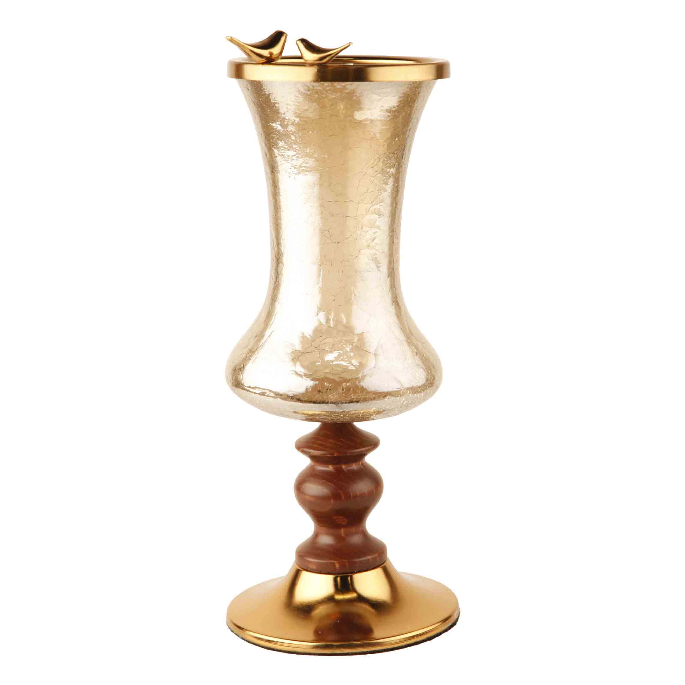 کاپ لاله آبگز پايه چوب