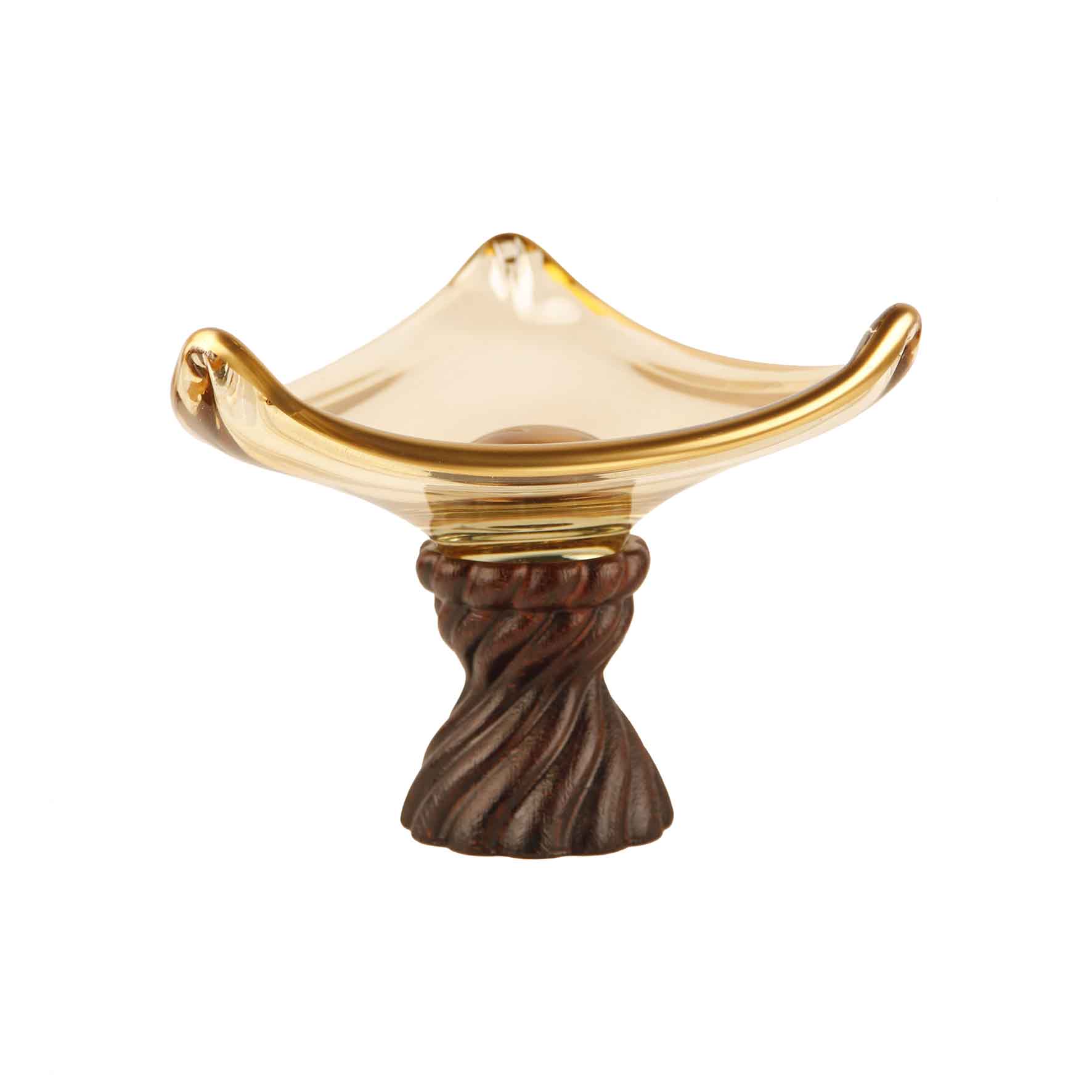 میوه‌خوری سه گوش مورانو پایه چوب