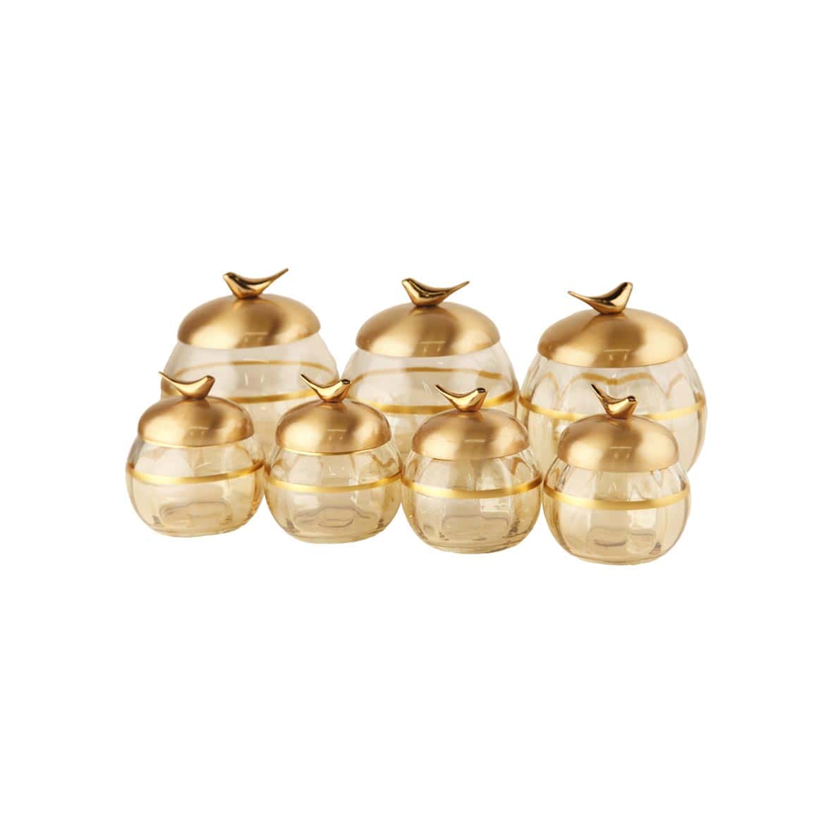 پاسماوری کروی درب فلز طلایی