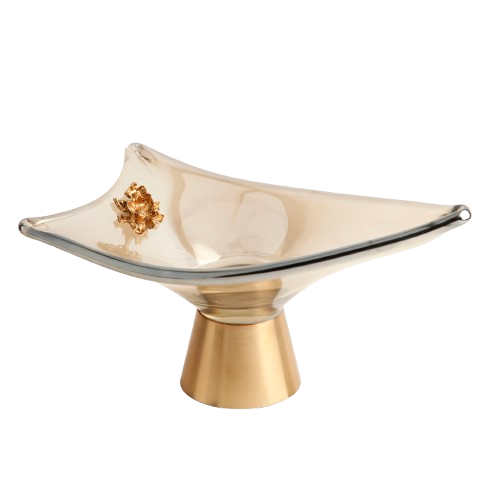 شکلات خوری کوچک فلزی طرح مورانو مدل ماهی