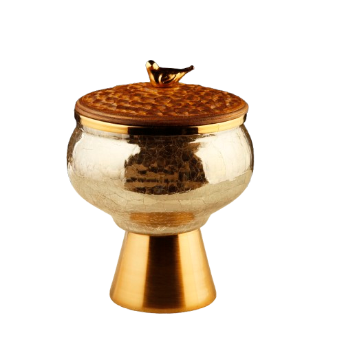 قندان درب چوب پايه فلز