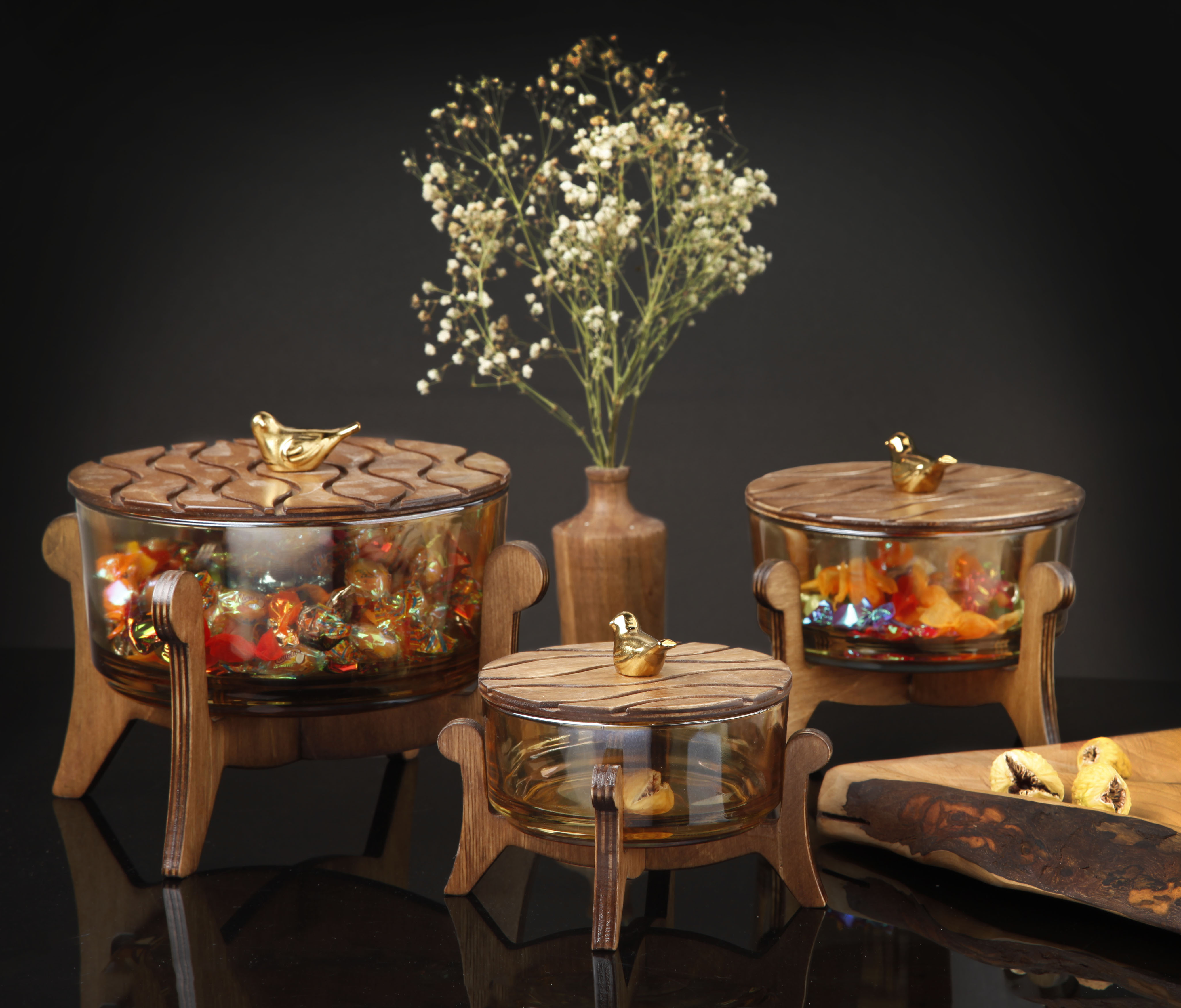 شکلات درب دار طرح باران