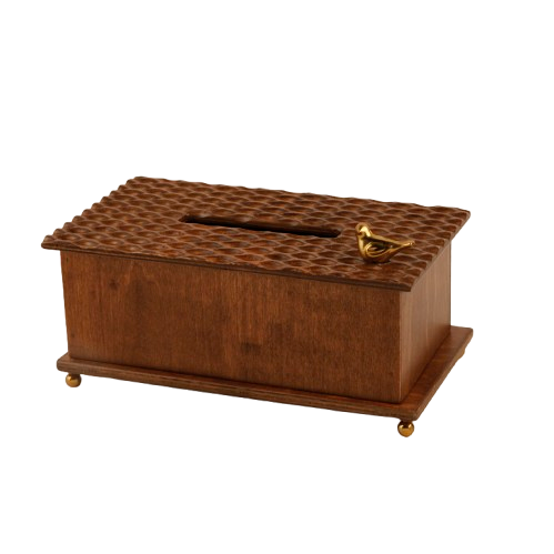 جادستمال چوبی طرح لوزی