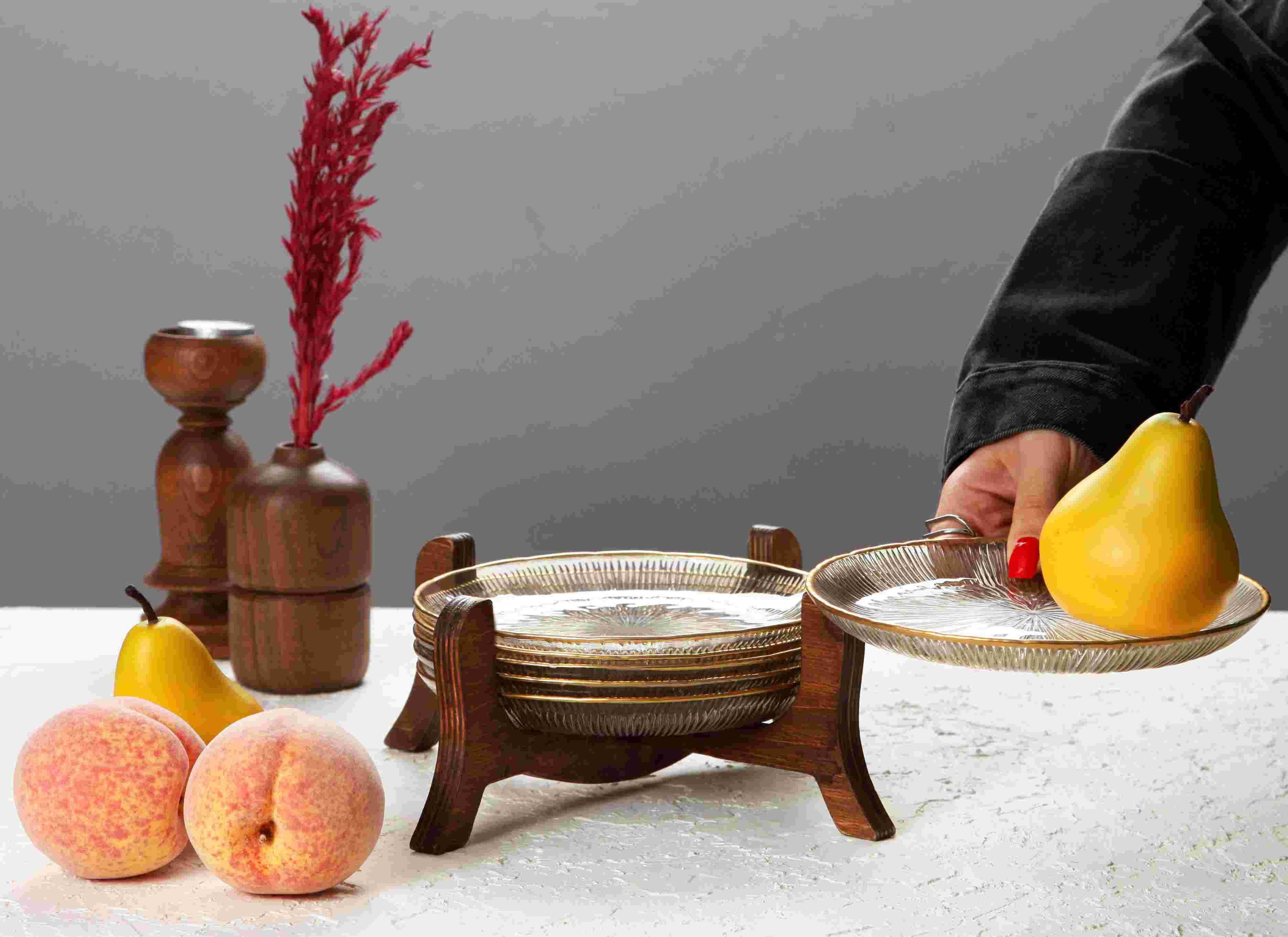 پیش دستی پایه دار سولو