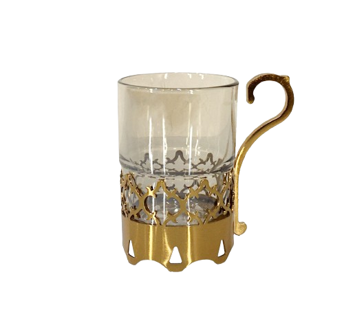 نیم لیوان طرح شاخه ای