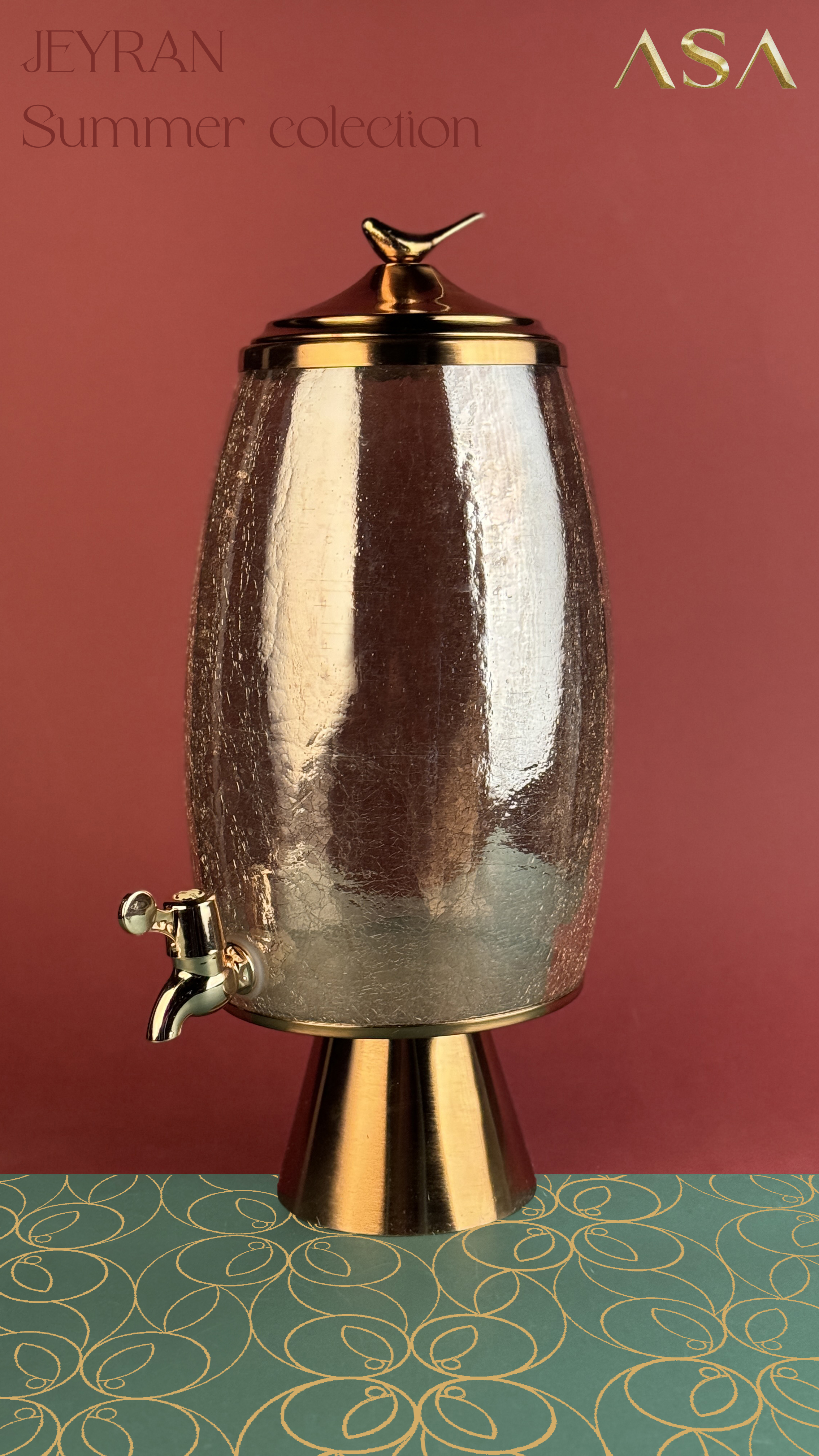 کلمن بشکه‌ای ۱۰ لیتر