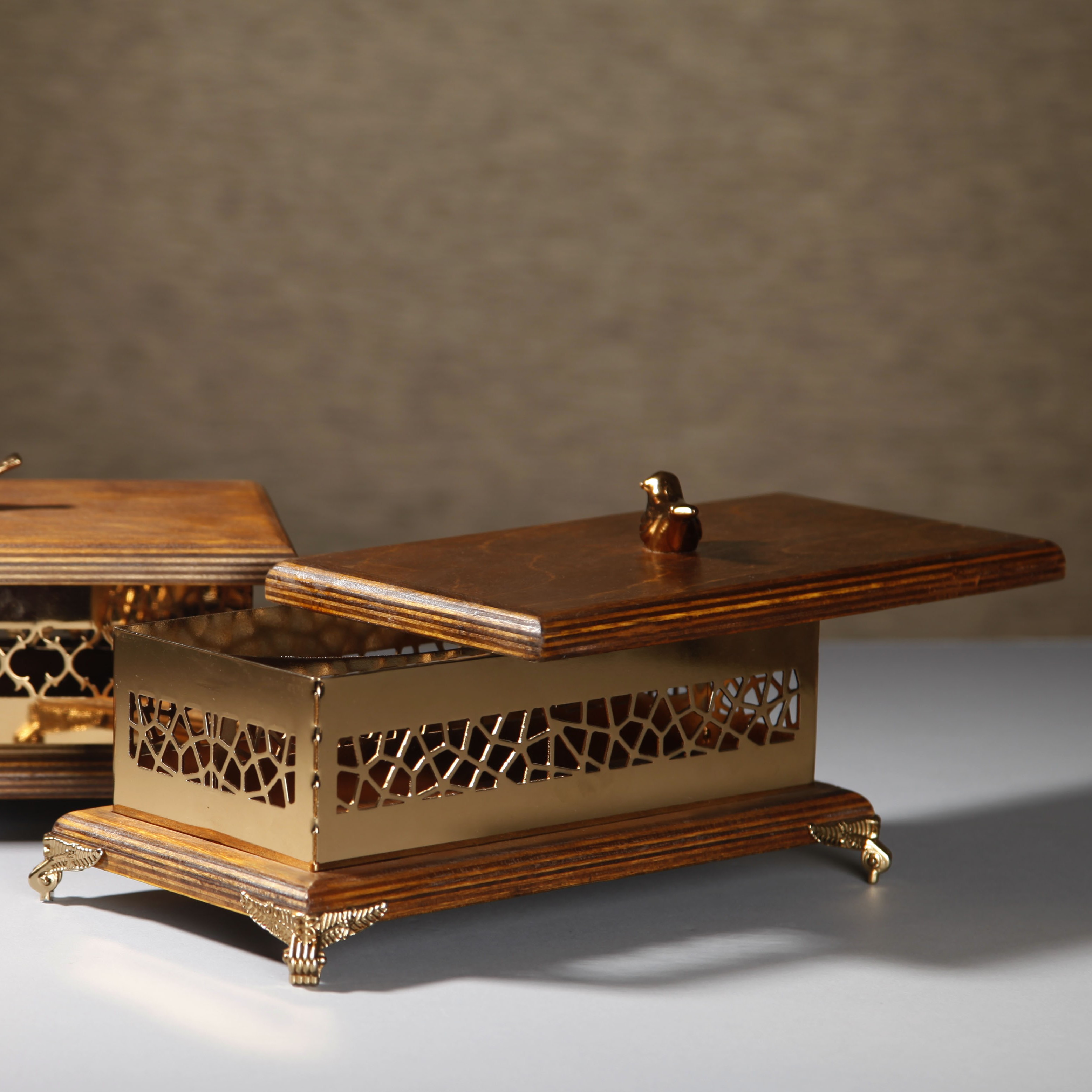 جای کارد و چنگال برنز سنگی