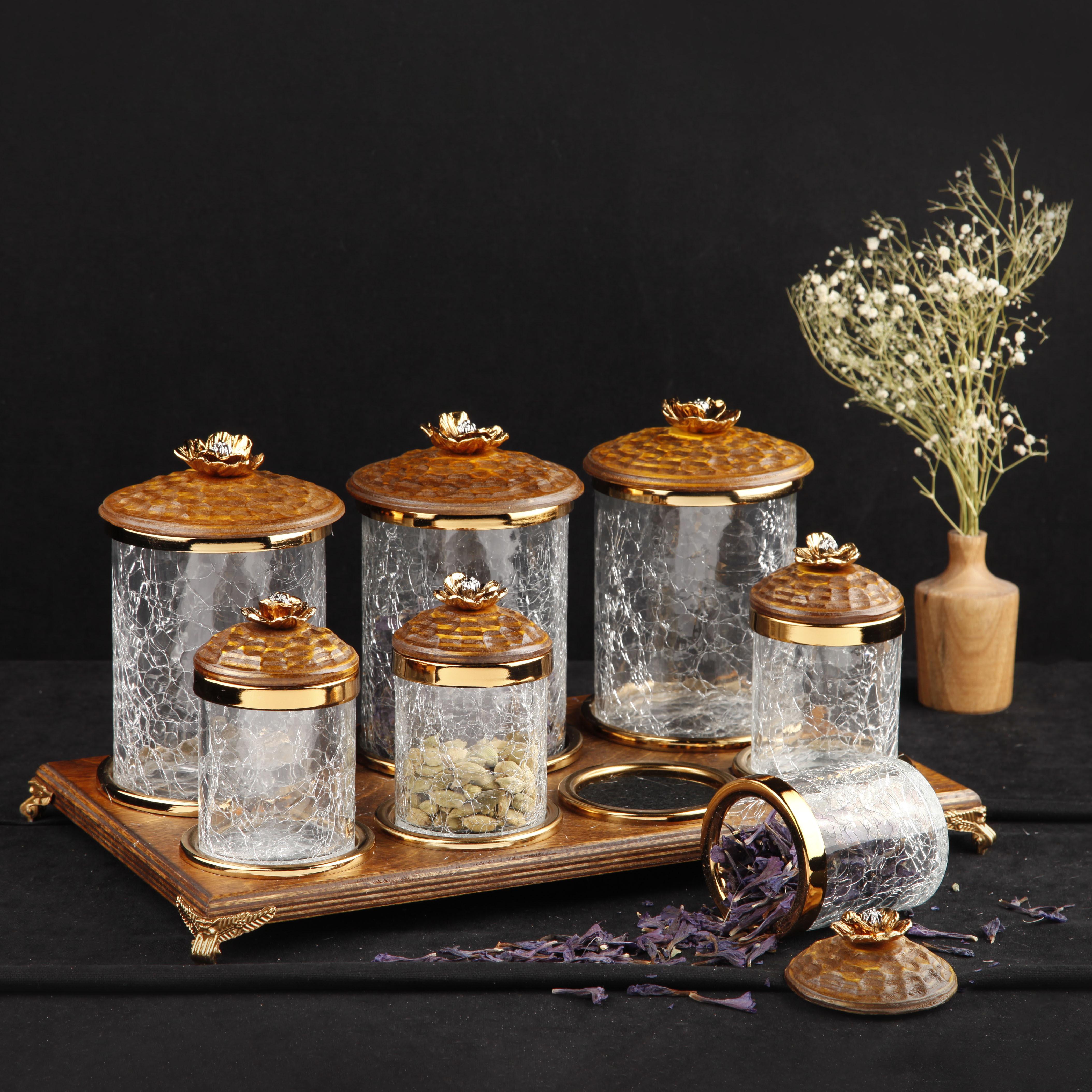 پاسماوری طرح گل