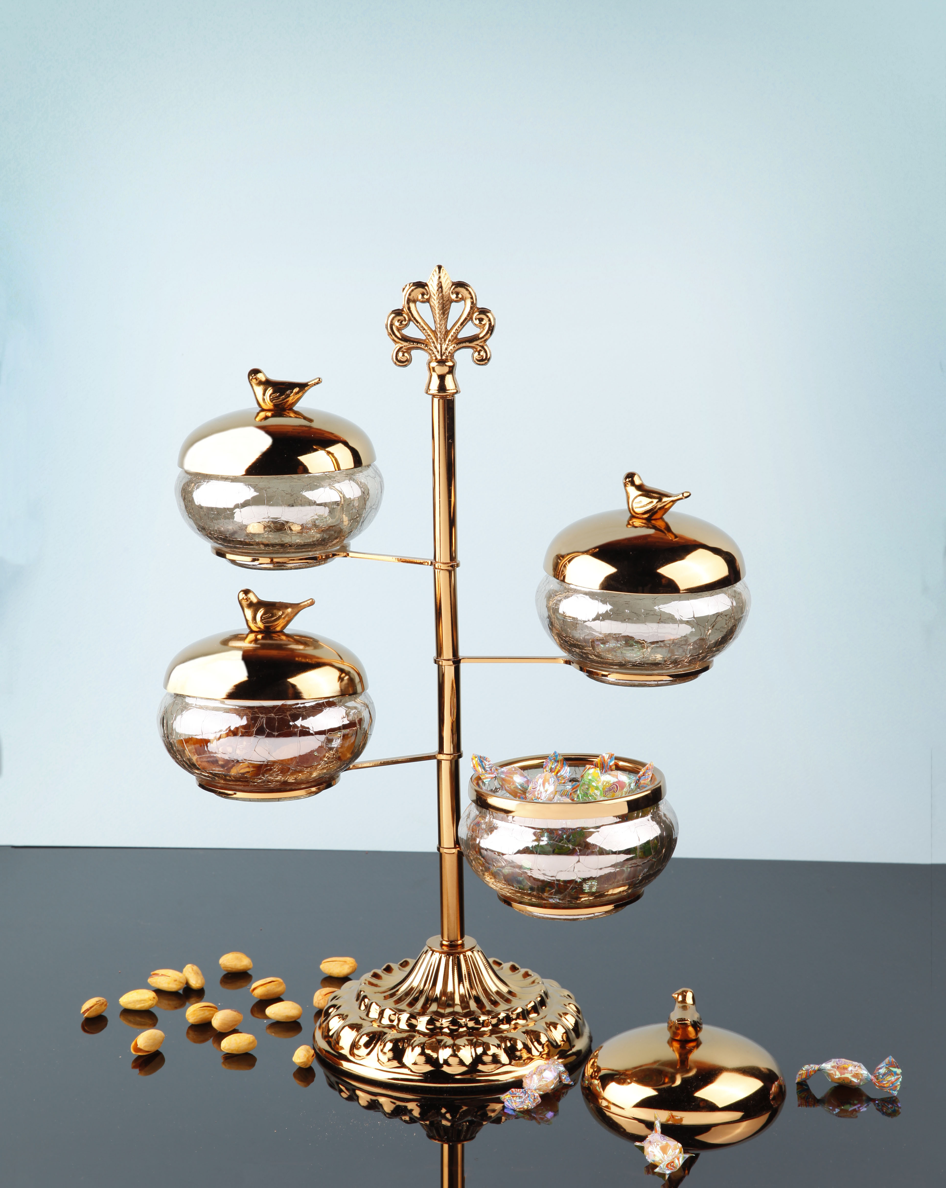 اردو خوری 4 تایی آبگز برنز