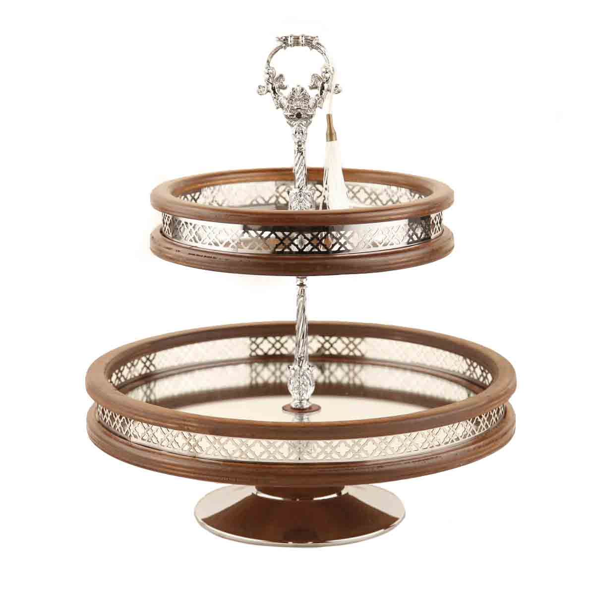 شیرینی‌خوری دو طبقه تابان سیلور