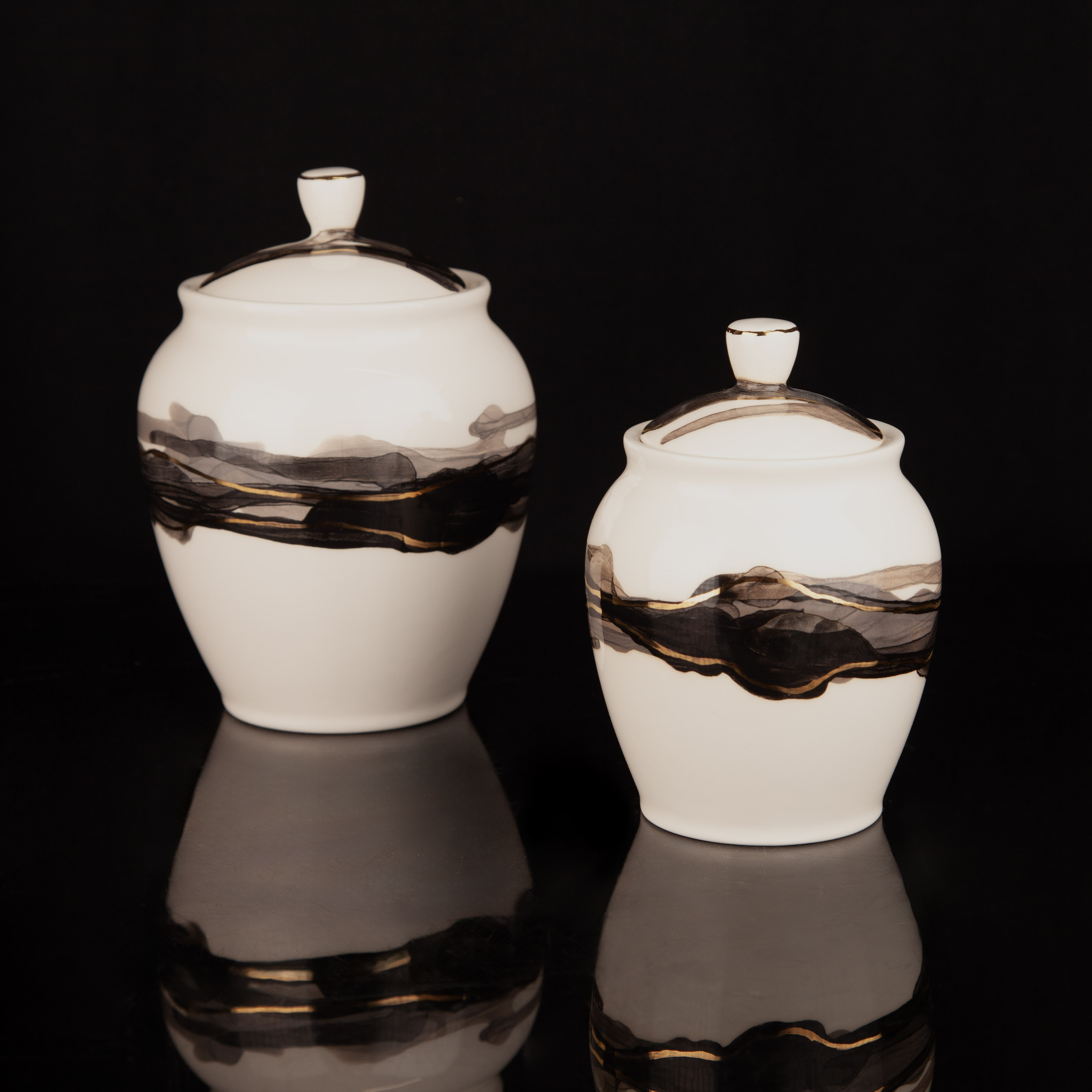 بانکه خمره ای ابر وباد مشکی